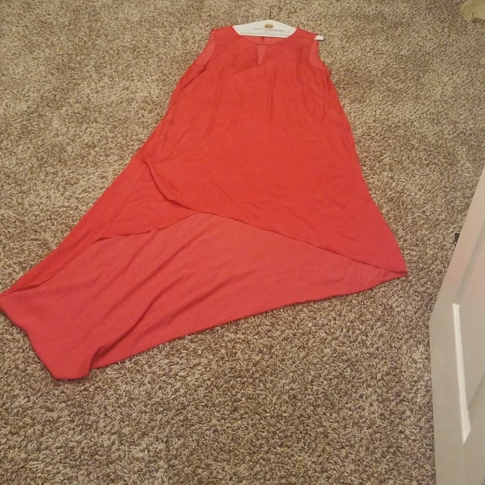 BCBG MaxAzria hi-low dress